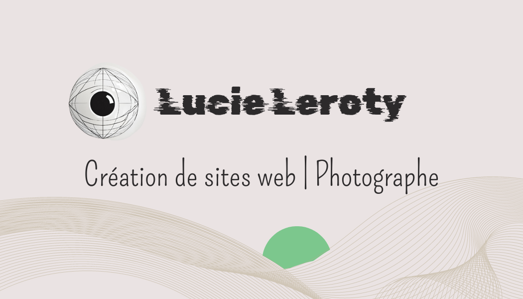 Carte de visite de Lucie Leroty